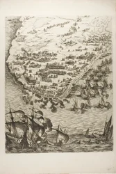 Placa Cuatro de La Siège de la Rochelle