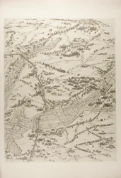 Lámina tres de La Siège de la Rochelle