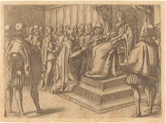 Recepción del Enviado de Polonia