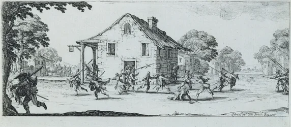 Escena de pillaje, 1633