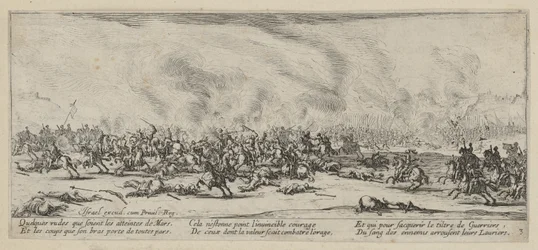 Batalla, página 3 del episodio «Los horrores de la guerra»