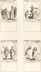 San Anastasio; Santa Teodora; Santos Vital y Valeria; San Pedro Mártir