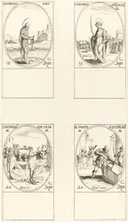 San Ferreolo; San Jenaro; San Eustaquio y sus hijos; Santos Fausta y Evelasio