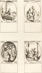 San Germán de París; San Maximino; Santa Emelia; Santa Petronila