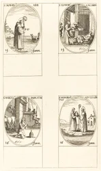 San Mauro; san Juan Calibita; san Marcelo; san Honorato
