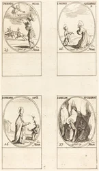 San Mercurio; San Pedro de Alejandría; San Conrad; Santos Barlaam y Josaphat