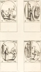 Santa Potenciana; San Dunstan; San Ivo; San Bernardino de Siena