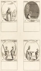 San Romarico; Santa Leocadia; Santos Menas y Hermógenes; San Dámaso