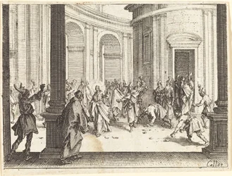 Lapidación de Jesús, 1635