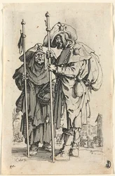 Los mendigos: Los dos peregrinos, c. 1623