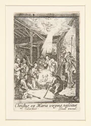 El nacimiento de Cristo, n. 7 de La vida de la Virgen
