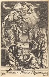 El nacimiento de la Virgen