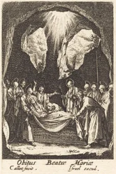 El entierro de la Virgen