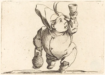 El Bebedor, Vista Frontal, c. 1622