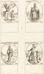 El Ángel de la Guarda; San Simplicio; Santa Cunegunda; Santa Lucía