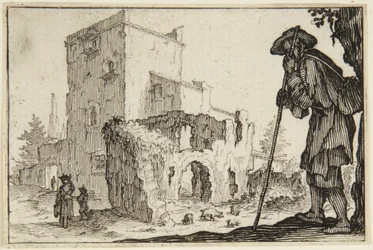 El pastor y las ruinas