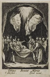 El entierro de la Virgen, de La vida de la Virgen