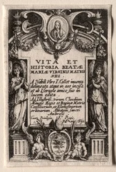La Vida de la Virgen: Frontispicio