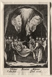 La Vida de la Virgen: El Entierro de la Virgen