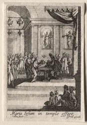La vida de la Virgen: La Presentación de Cristo en el Templo