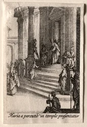 La vida de la Virgen: La presentación de la Virgen en el templo