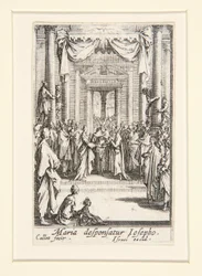 Las bodas de la Virgen, n. 4 de La vida de la Virgen