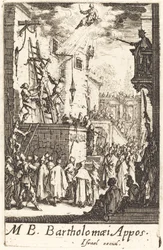 El martirio de San Bartolomé, c. 1634-1635