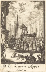 El martirio de San Simón