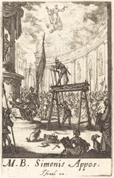El martirio de San Simón