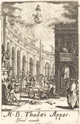 El martirio de San Tadeo