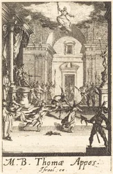 El martirio de Santo Tomás