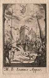 El martirio de los apóstoles: San Juan Evangelista