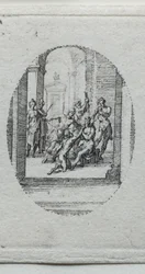 Los misterios de la Pasión: Cristo Coronado de Espinas