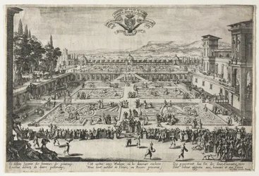 Los jardines del palacio en Nancy
