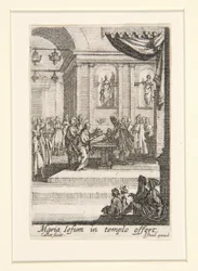 La Presentación de Cristo, n. 10 de La vida de la Virgen