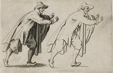 El hombre corriendo, de Los caprichos