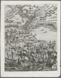 El asedio de La Rochelle: Placa 11, 1628-1630