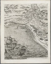 El sitio de La Rochelle: Lámina 12, 1628-1630