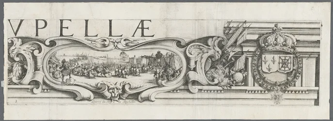 El asedio de La Rochelle: Placa 3