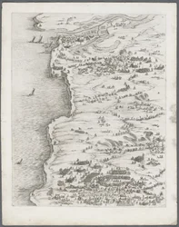 El Asedio de La Rochelle: Placa 5, 1628-1630