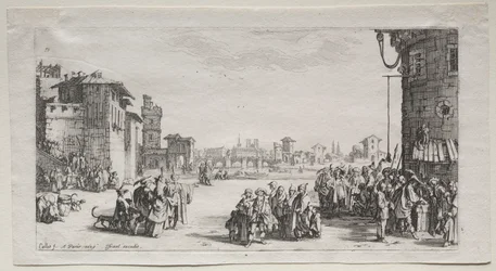 El mercado de esclavos, 1629