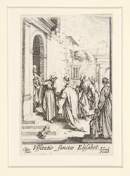 La Visitación, n. 6, de La vida de la Virgen