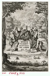 Portada de Sacra Cosmologia ... (grabado)
