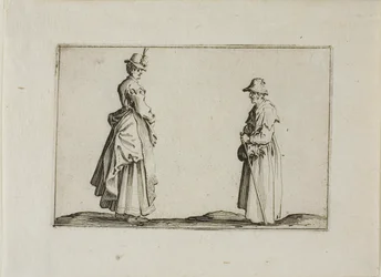 Dos mujeres de perfil, de Los Caprichos
