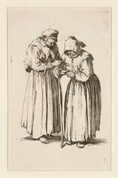 Dos mendigas, de Los mendigos (Les deux mendiantes)
