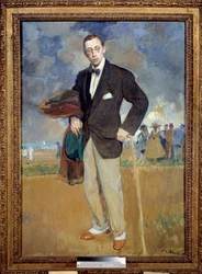 Retrato de Igor Stravinsky (1882-1971) compositor