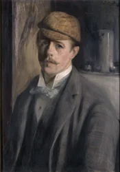 Autorretrato, c. 1890