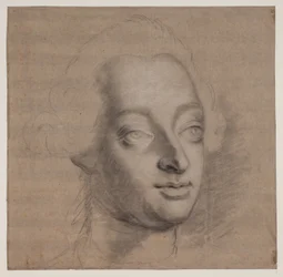 Retrato de Federico V. 3/4 Perfil