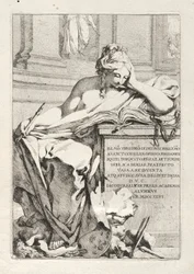Suite de jarrones: Página del título, 1746
