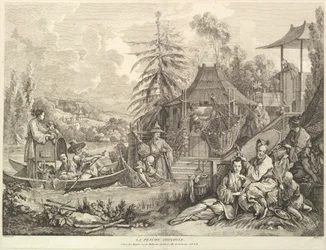 La pesca china, de Chinoiseries